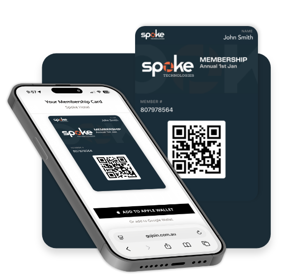 Go Join digital membership wallet card for club members